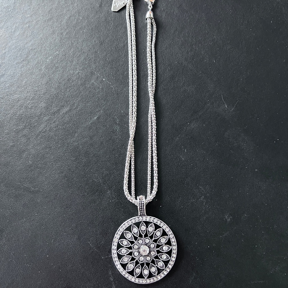 Park Lane Swarovski Crystal Pendant with Necklace